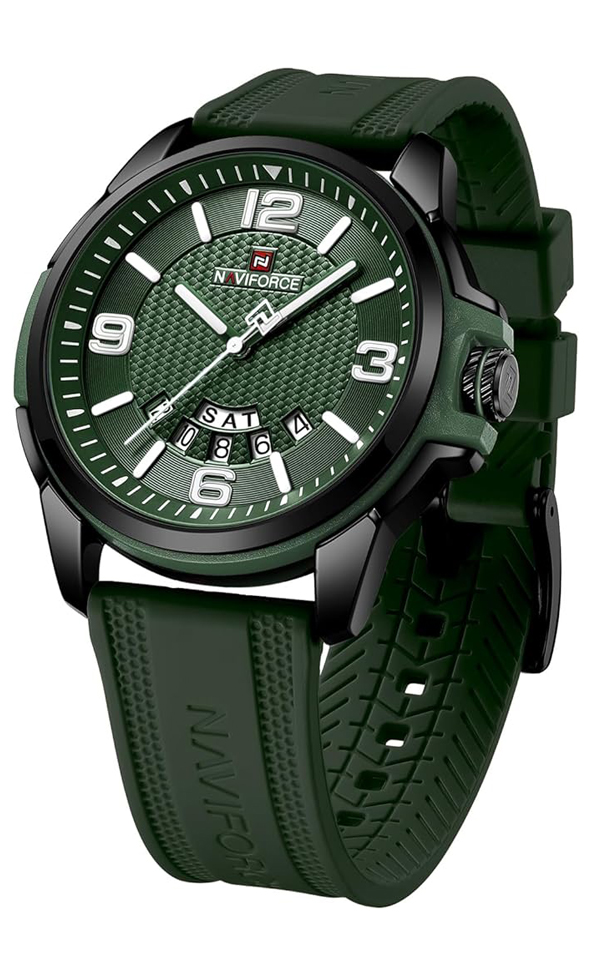 NAVIFORCE Waterproof  Unisex  Military Sports  Watch